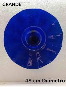 Plato  Pared GRANDE Cobalto